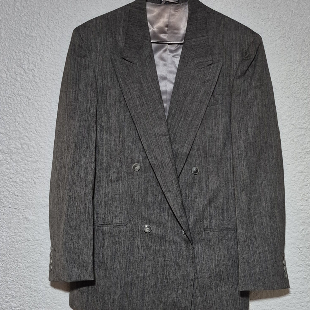 Man In Wool Blazer